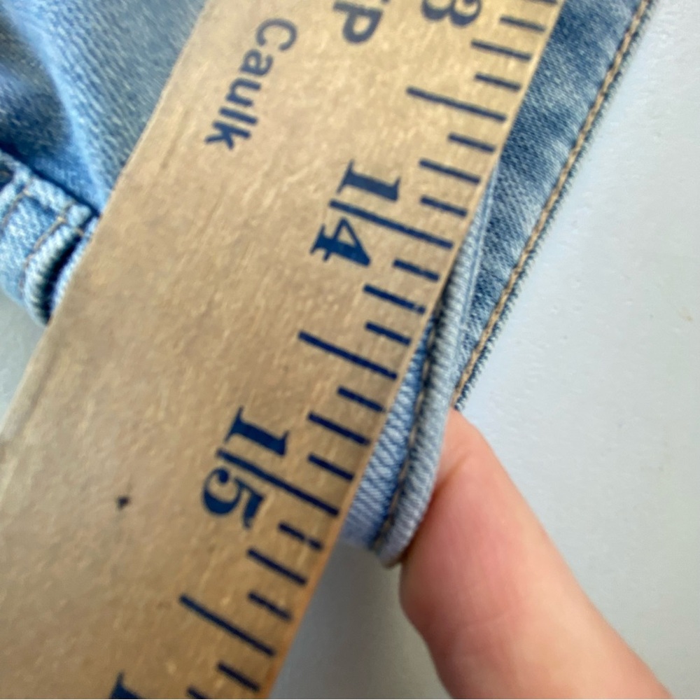 Adriano Goldschmied the Prima Crop Cigarette leg size 25 0 light wash new nwt - Picture 7 of 10